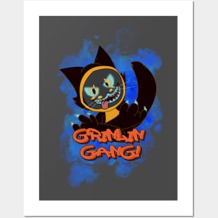 Grinlin Gang represent Posters and Art